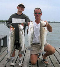 Trophy Trout Laguna Madre Baffin Bay - Kenjo Fly Fishing Charters